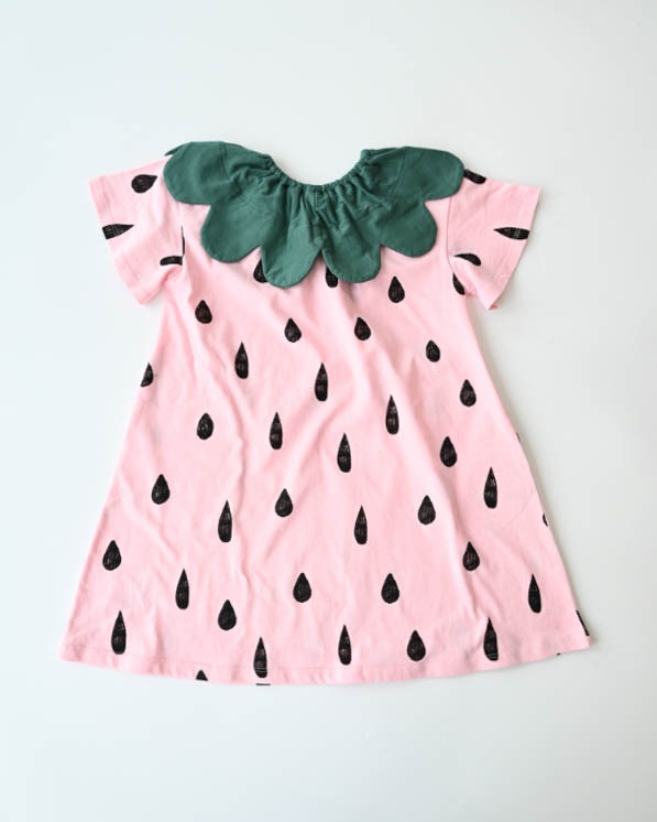 【26PS】いちごワンピース / ピンク