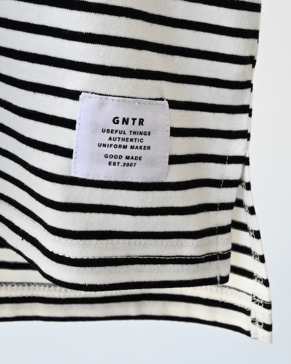【ジェネレーター】ボーダーTシャツ / ホワイト