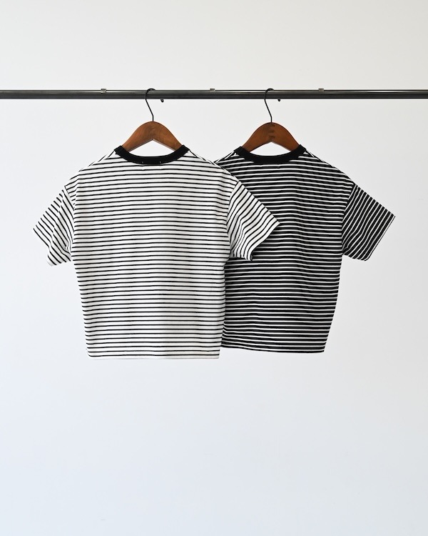 【ジェネレーター】ボーダーTシャツ / ホワイト