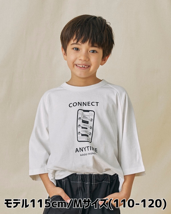 【フォブ】CONNECT Tシャツ / ホワイト