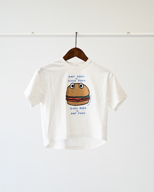 【フォブ】F/B BURGER Tシャツ / ホワイト