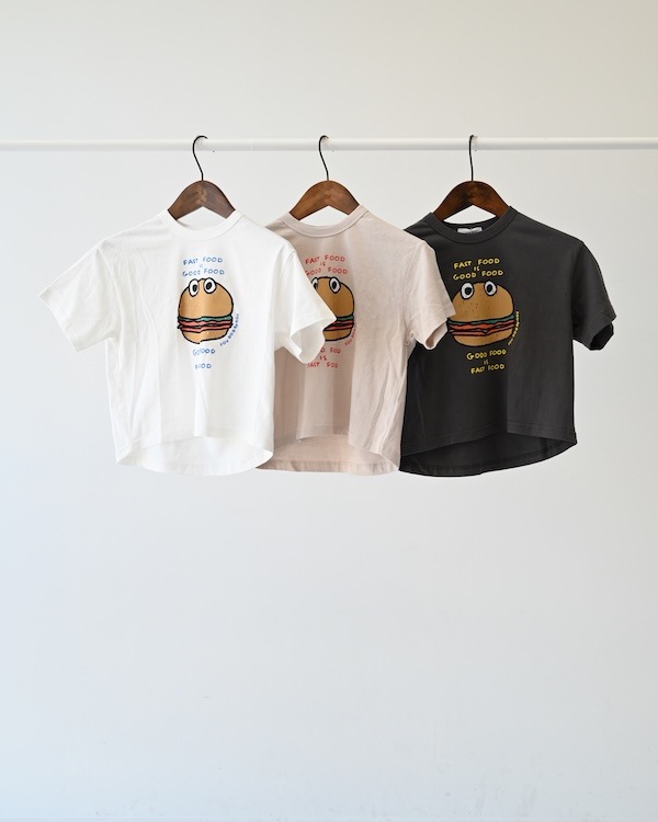 【フォブ】F/B BURGER Tシャツ / ホワイト