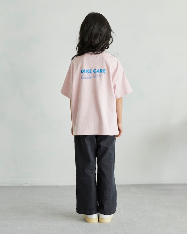 【アンディニー】TAKE CARE Tシャツ / ピンク
