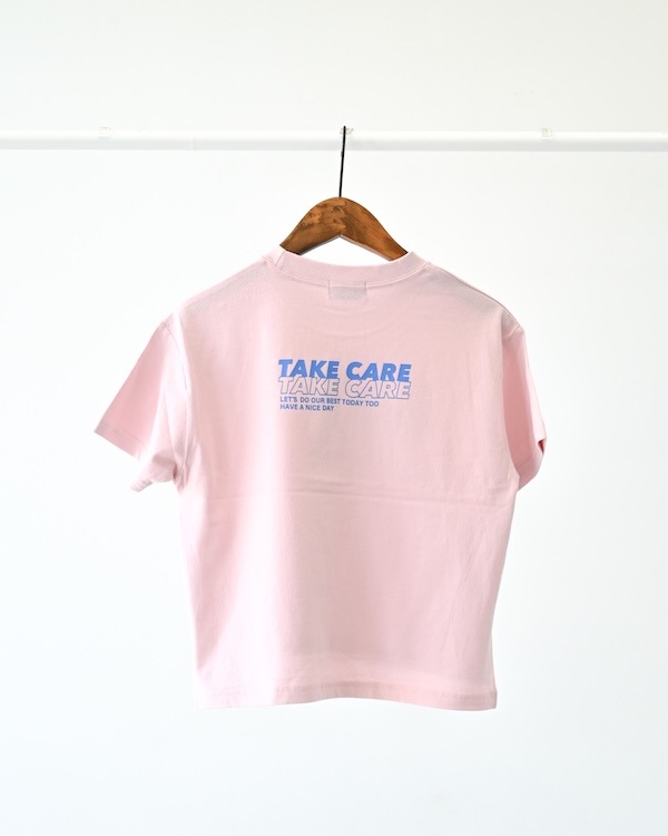 【アンディニー】TAKE CARE Tシャツ / ピンク