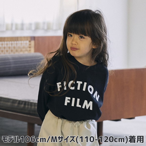 【25FW】FICTIONFILM L/S Tシャツ / ブラック