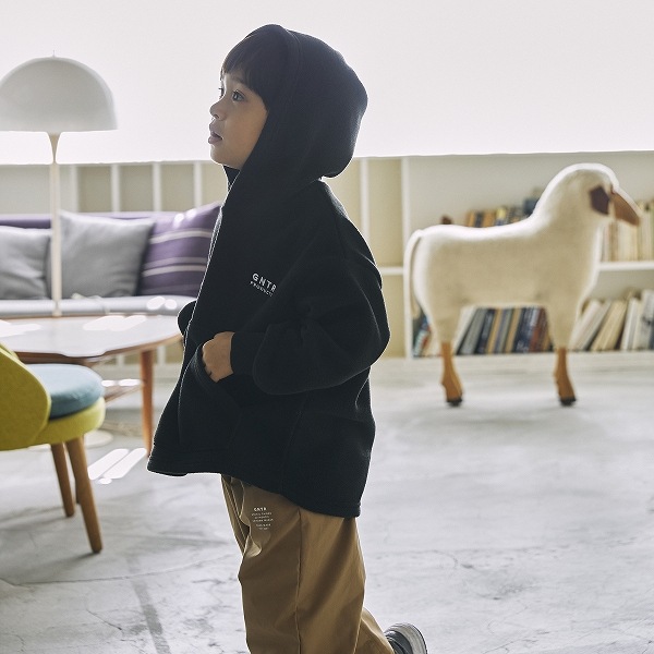 【25FW】フリースパーカー / ブラック