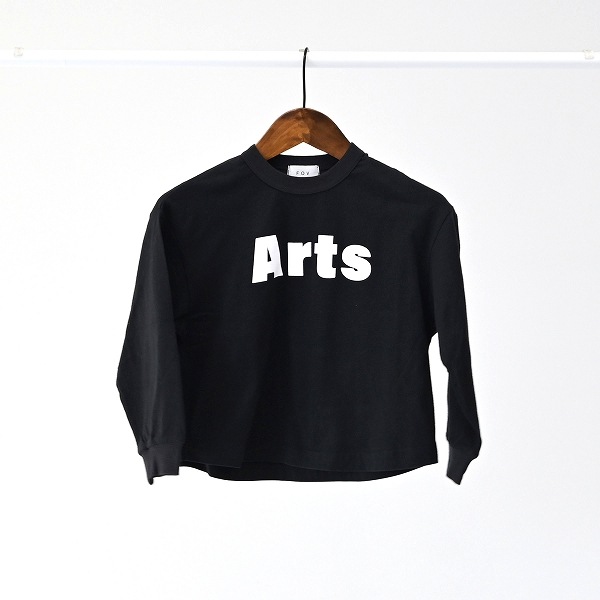 【25FW】Arts L/S Tシャツ / ブラック