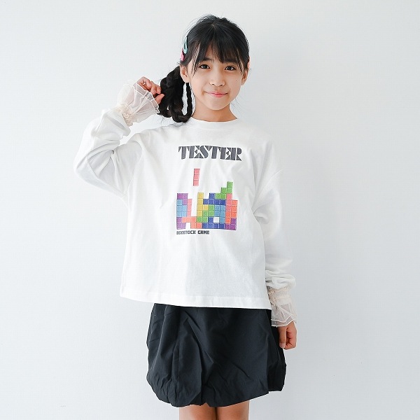 【25FW】TESTER L/S Tシャツ / ホワイト