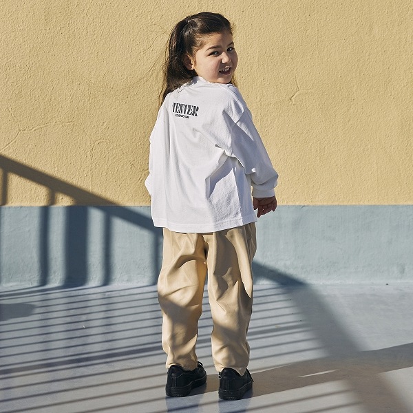【25FW】TESTER L/S Tシャツ / ホワイト