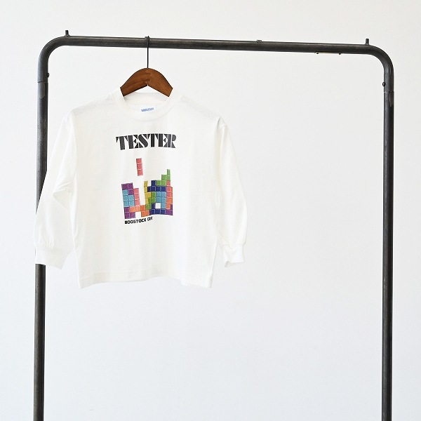 【25FW】TESTER L/S Tシャツ / ホワイト
