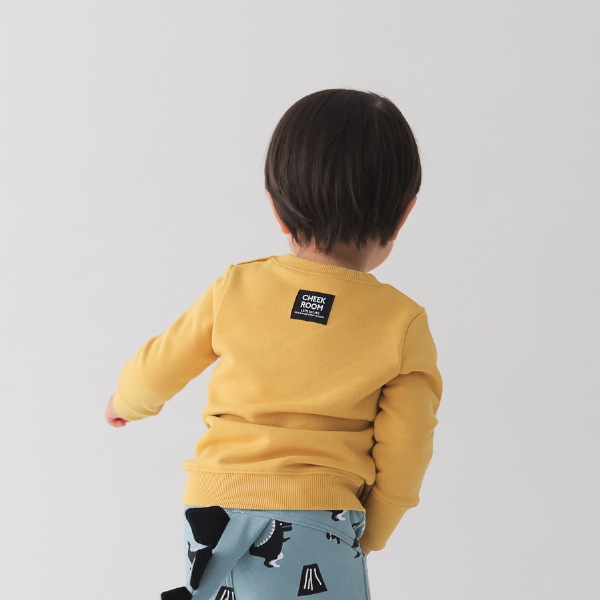 【25FW】恐竜 トレーナー / マスタード