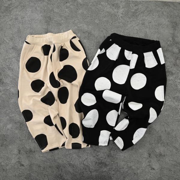 【25FW】ドット ロングパンツ / アイボリー