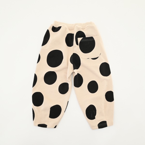 【25FW】ドット ロングパンツ / アイボリー