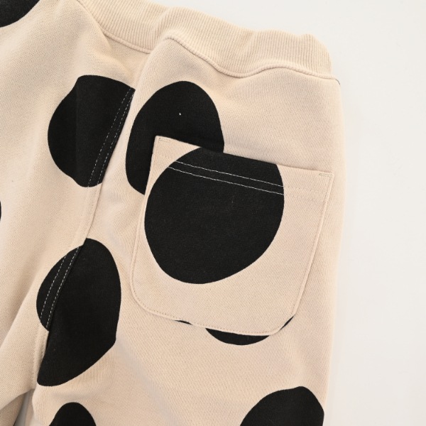 【25FW】ドット ロングパンツ / アイボリー