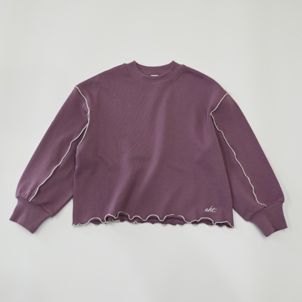 【25FW】メロー トレーナー / ラベンダー
