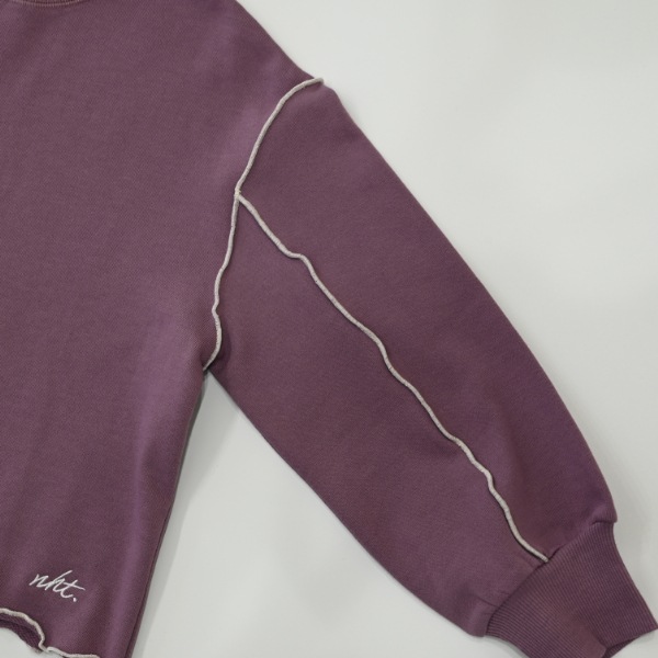 【25FW】メロー トレーナー / ラベンダー