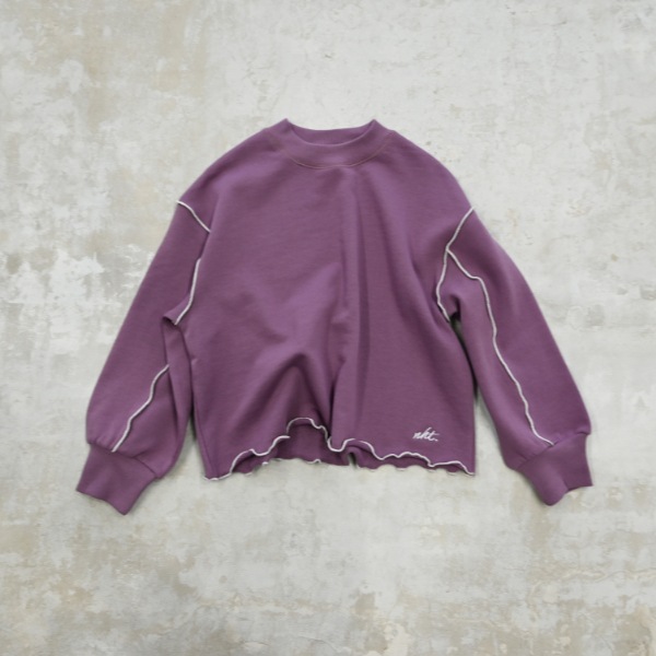 【25FW】メロー トレーナー / ラベンダー