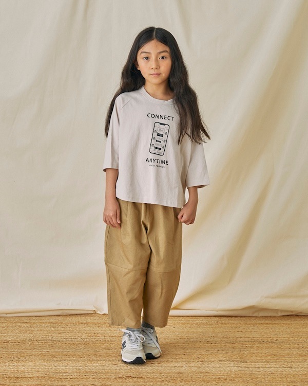 【フォブ】CONNECT Tシャツ / サンド