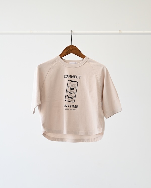 【フォブ】CONNECT Tシャツ / サンド