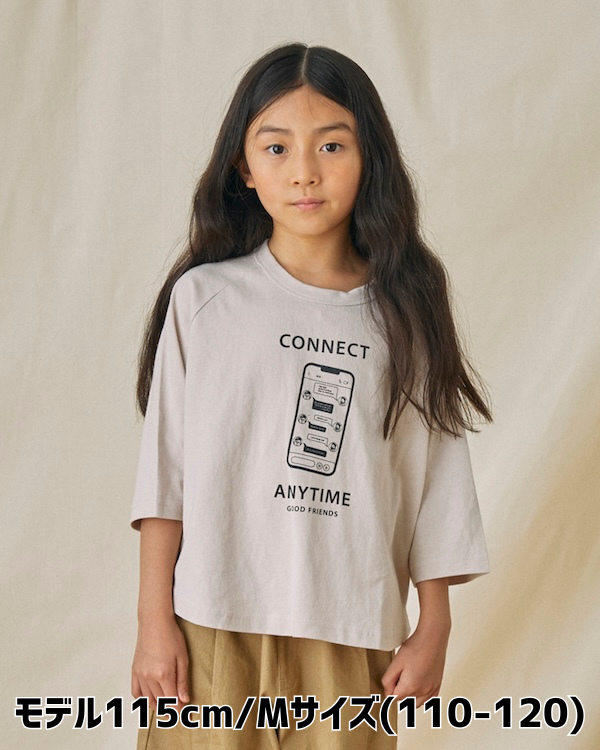【フォブ】CONNECT Tシャツ / サンド