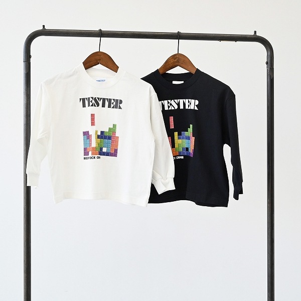 【25FW】TESTER L/S Tシャツ / ブラック