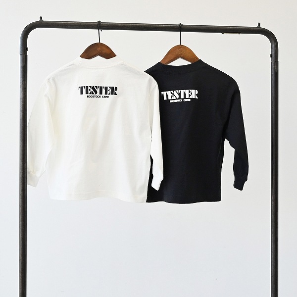 【25FW】TESTER L/S Tシャツ / ブラック