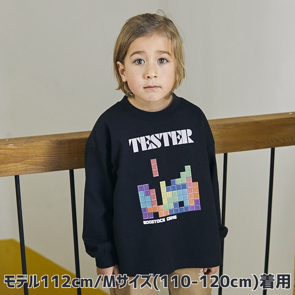 【25FW】TESTER L/S Tシャツ / ブラック