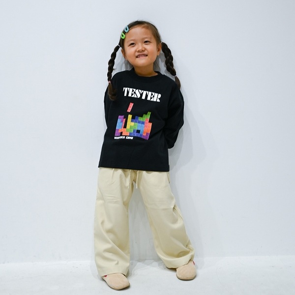 【25FW】TESTER L/S Tシャツ / ブラック