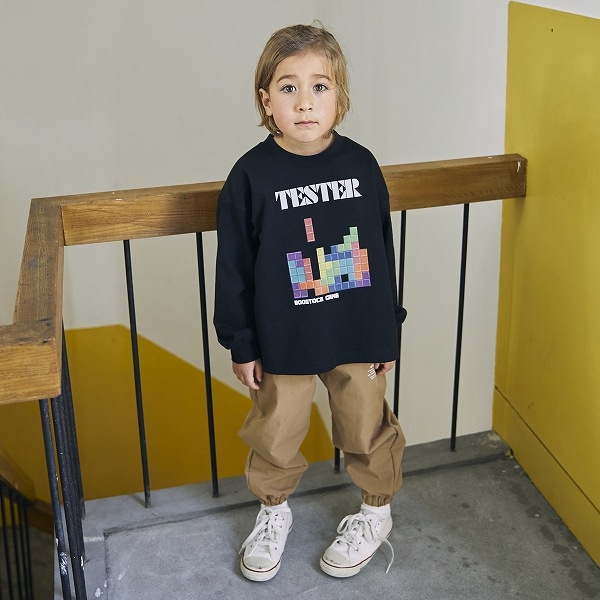 【25FW】TESTER L/S Tシャツ / ブラック