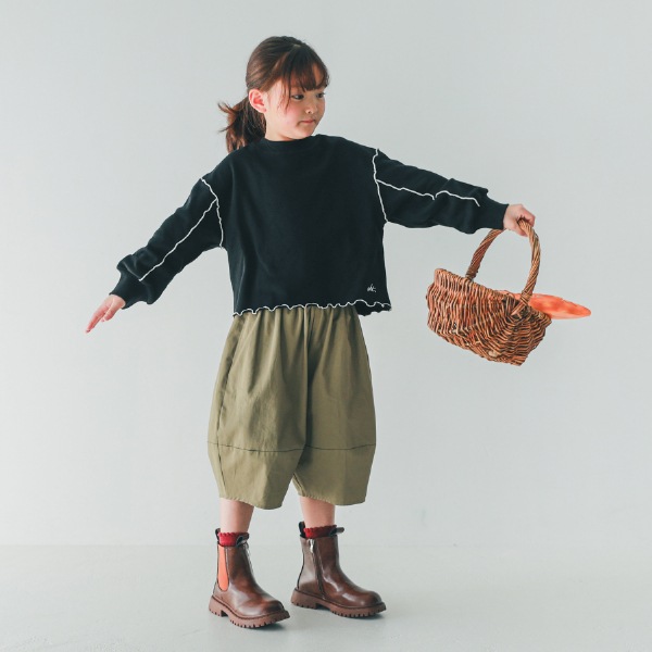 【25FW】メロー トレーナー / ブラック