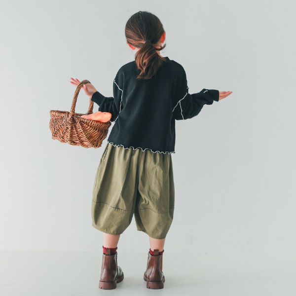 【25FW】メロー トレーナー / ブラック