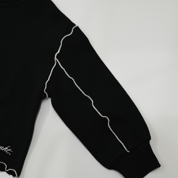 【25FW】メロー トレーナー / ブラック