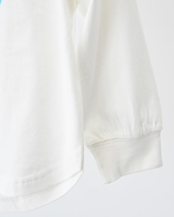 【フォブ】F/B CAT L/S Tシャツ / チャコールグレー