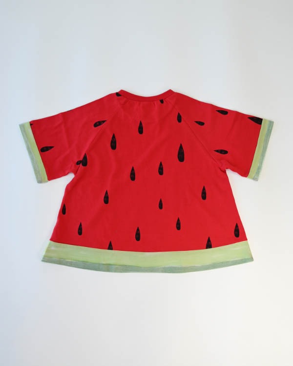 【ニコフラート】フルーツなりきり Tシャツ / レッド
