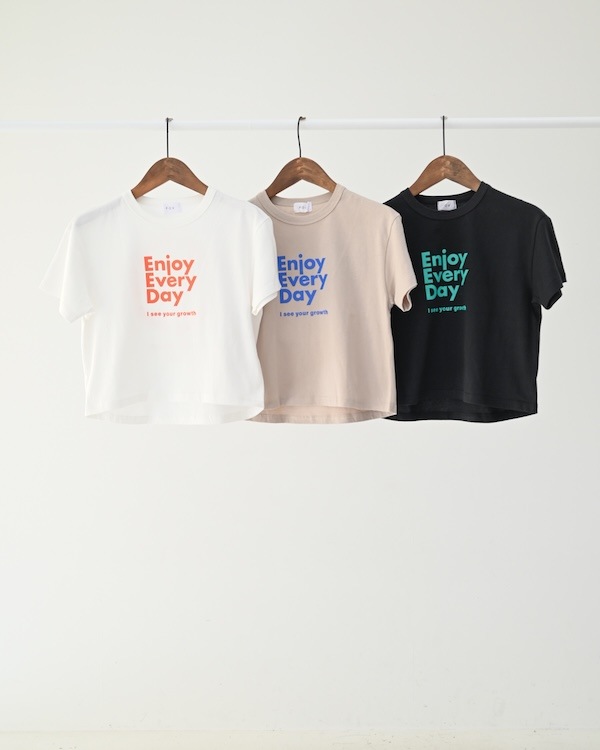 【フォブ】Enjoy Tシャツ / ホワイト  