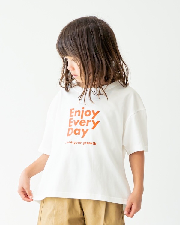 【フォブ】Enjoy Tシャツ / ホワイト  