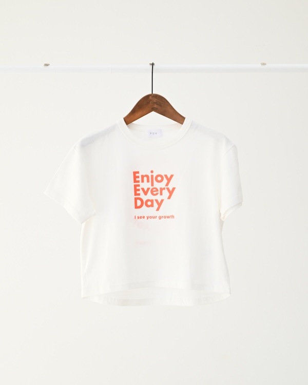 【フォブ】Enjoy Tシャツ / ホワイト  