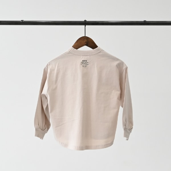 【25FW】FICTIONFILM L/S Tシャツ / チャコールグレー