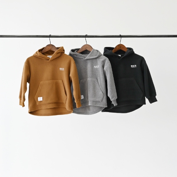 【25FW】フリースパーカー / 杢グレー