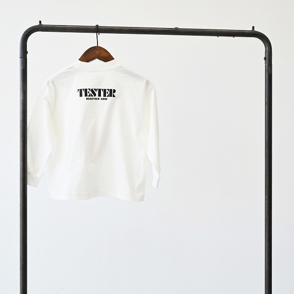 【25FW】TESTER L/S Tシャツ / ホワイト