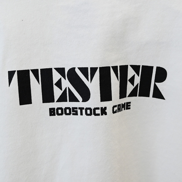 【25FW】TESTER L/S Tシャツ / ホワイト
