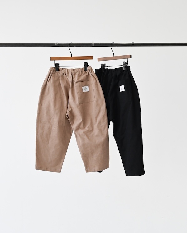 【ジェネレーター】ワークパンツ / ブラック