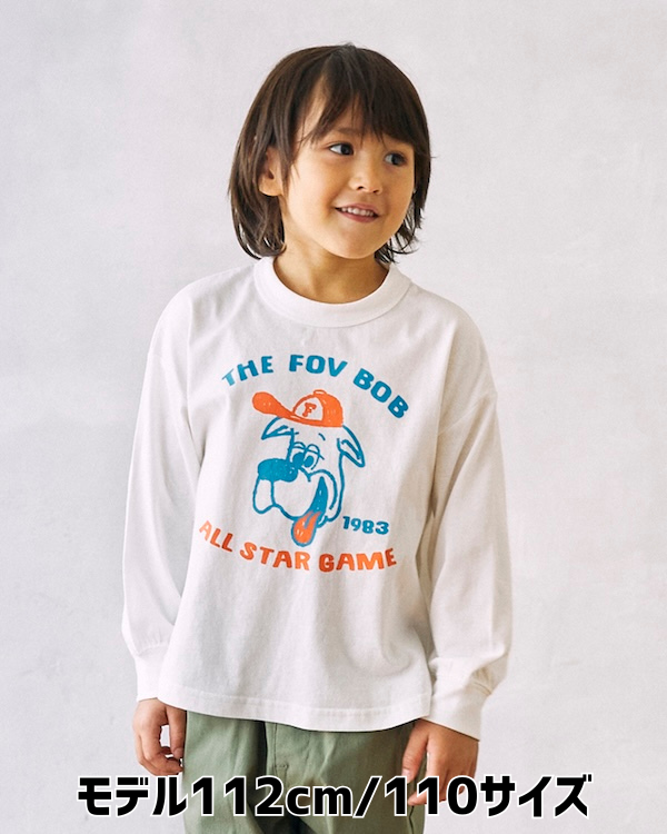 【26PS】F/B ALL STAR L/S Tシャツ / ホワイト