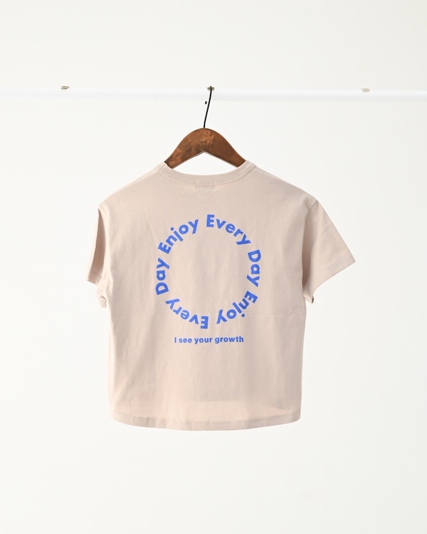 【フォブ】Enjoy Tシャツ / グレージュ  