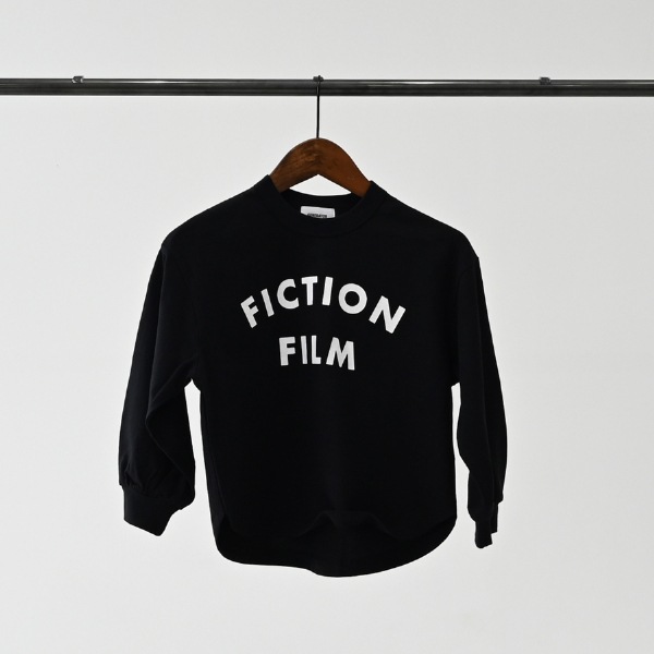 【25FW】FICTIONFILM L/S Tシャツ / ブラック