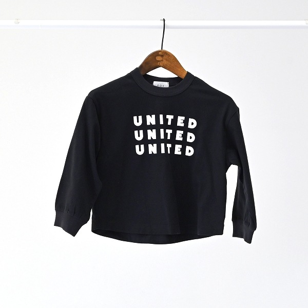 【25FW】UNITED L/S Tシャツ / ブラック