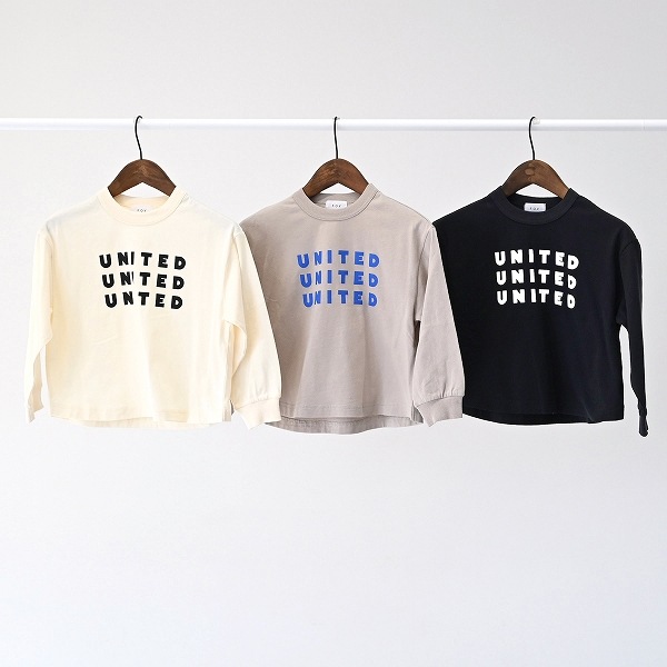 【25FW】UNITED L/S Tシャツ / ブラック