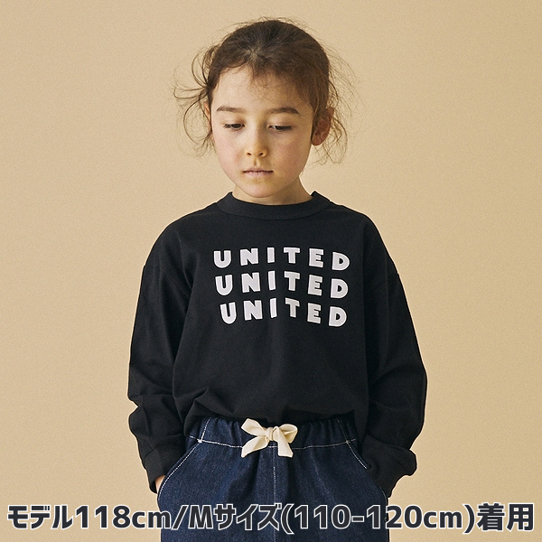 【25FW】UNITED L/S Tシャツ / ブラック