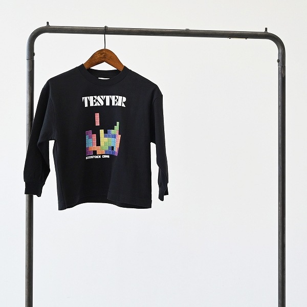 【25FW】TESTER L/S Tシャツ / ブラック