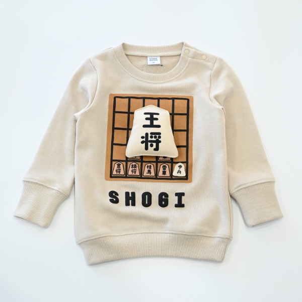 【25FW】将棋 トレーナー / アイボリー